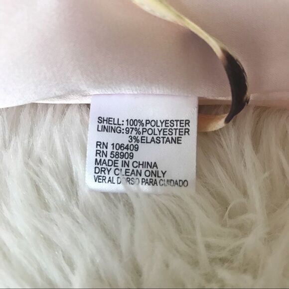 GIANNI BINI Floral Chiffon Spaghetti Strap Crop Top Tank Tie Front Cream XS - Picture 7 of 11